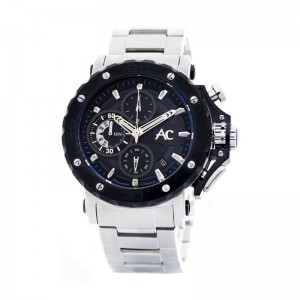 Alexandre Christie AC 9205 Silver Black﻿ MCBTBBA